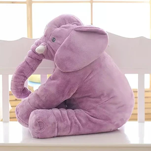 Peluche Elefante Apego 50 Cms. Lila +0M