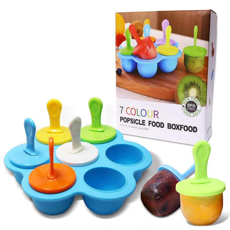 Moldes De Silicona Para Helados Base Lila 2