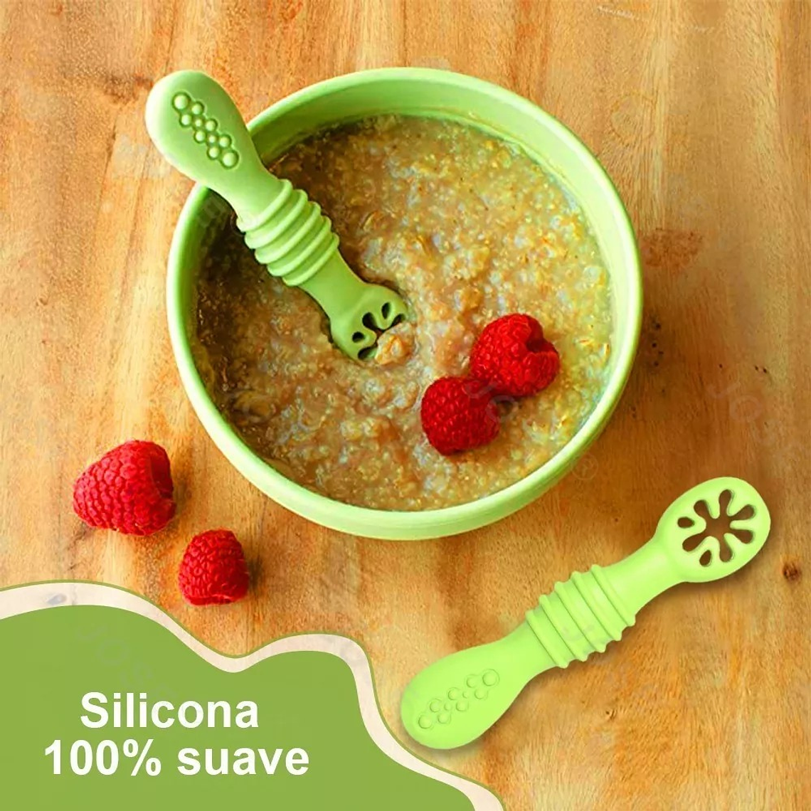 Cuchara de Entrenamiento Pack Verde 1