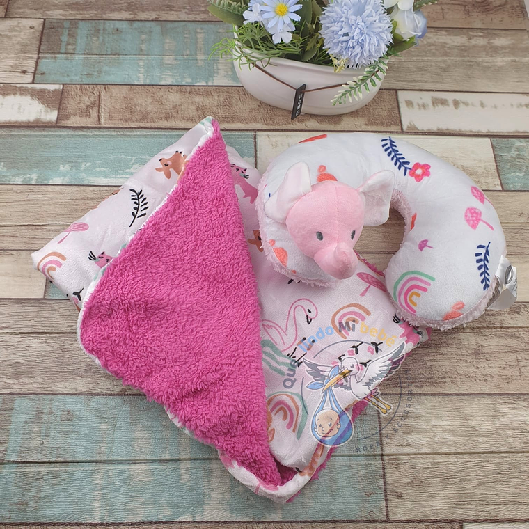 Manta Más Cojin Elefante 1