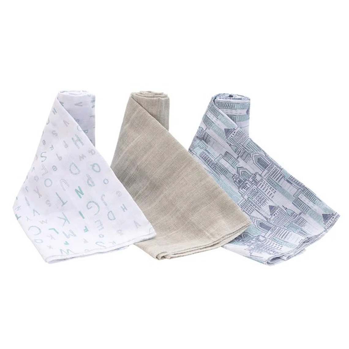 Pañales Tutos Set 3 Piezas Bambino Abecedario 2