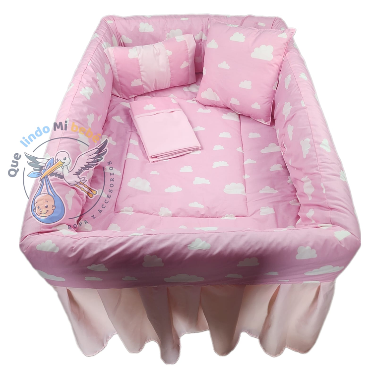 Set Para Cuna Gobierno Con Faldón STCUF07 1