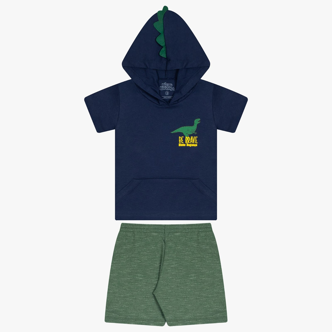 Conjunto 2 Piezas 18/24 Meses Be Brave Marino 1