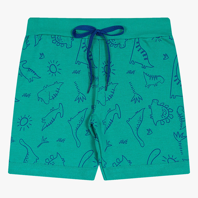 Bermuda Dinosaurios  18/24 Meses Verde 1