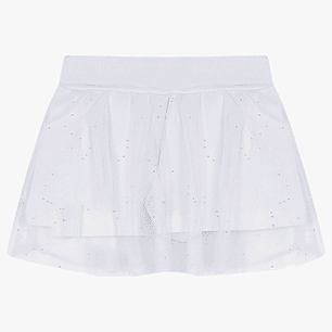 Short Falda 18/24 Meses Blanco