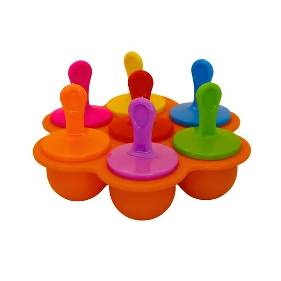 Moldes De Silicona Para Helados Base Naranja 1