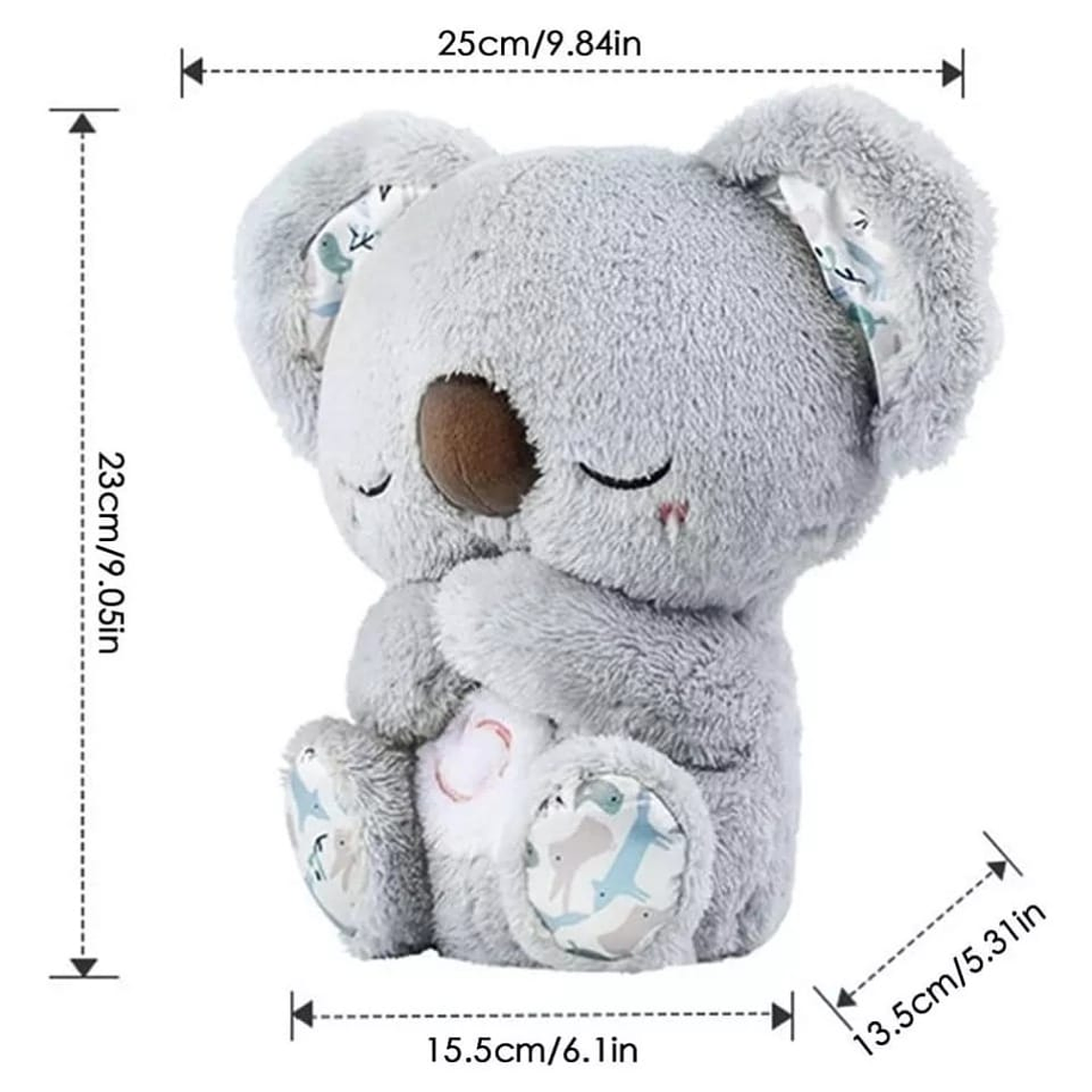 Koala Hora De Dormir Luz, Música y Sonido Gris +0M 3
