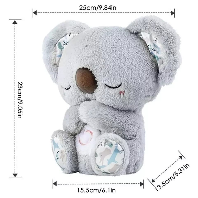 Koala Hora De Dormir Luz, Música y Sonido Gris +0M 3