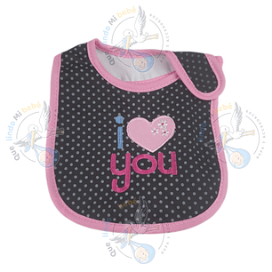 Babero Impermeable I Love You