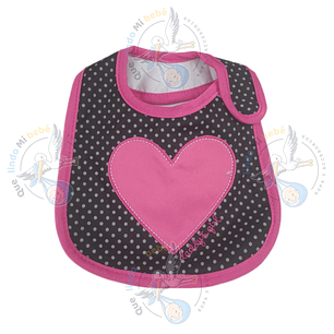 Babero Impermeable Corazon