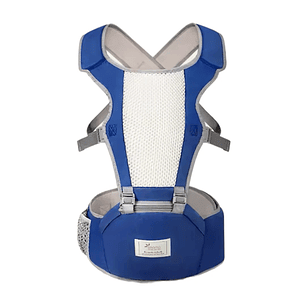 Mochila Porta Bebe Ergonomica Azul 