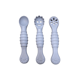 Cuchara de Entrenamiento Set 3 Gris