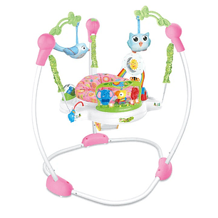 Saltarin Para Bebe Con Asiento Baby Jump Rosado