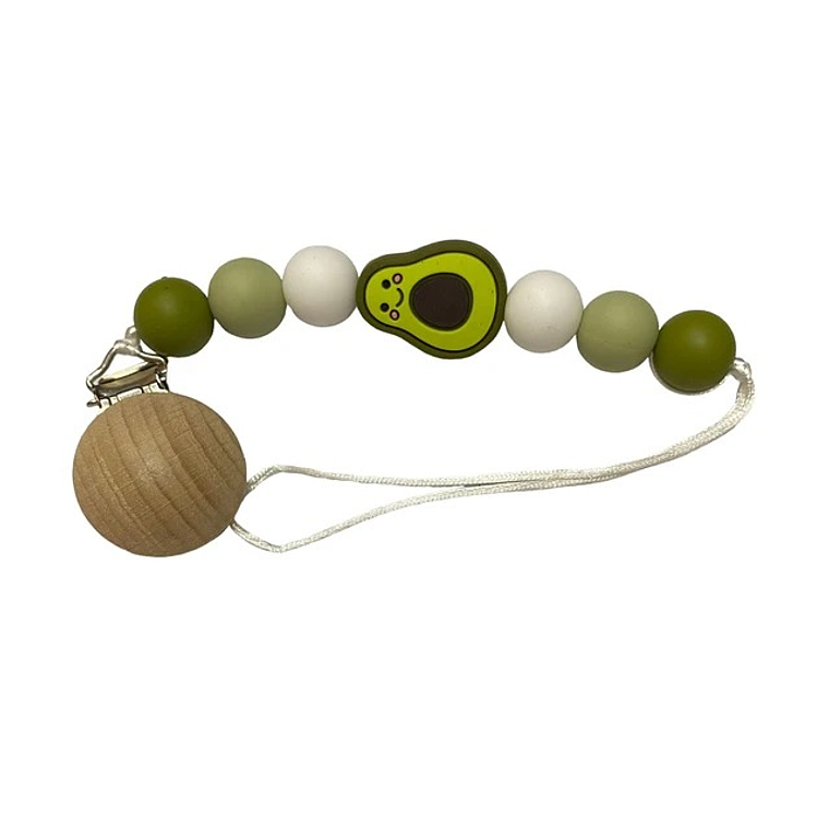 Porta Chupete De Silicona Palta 1