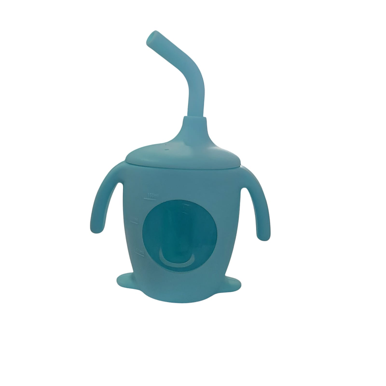 Vaso Silicona con Bombilla Calipso 1