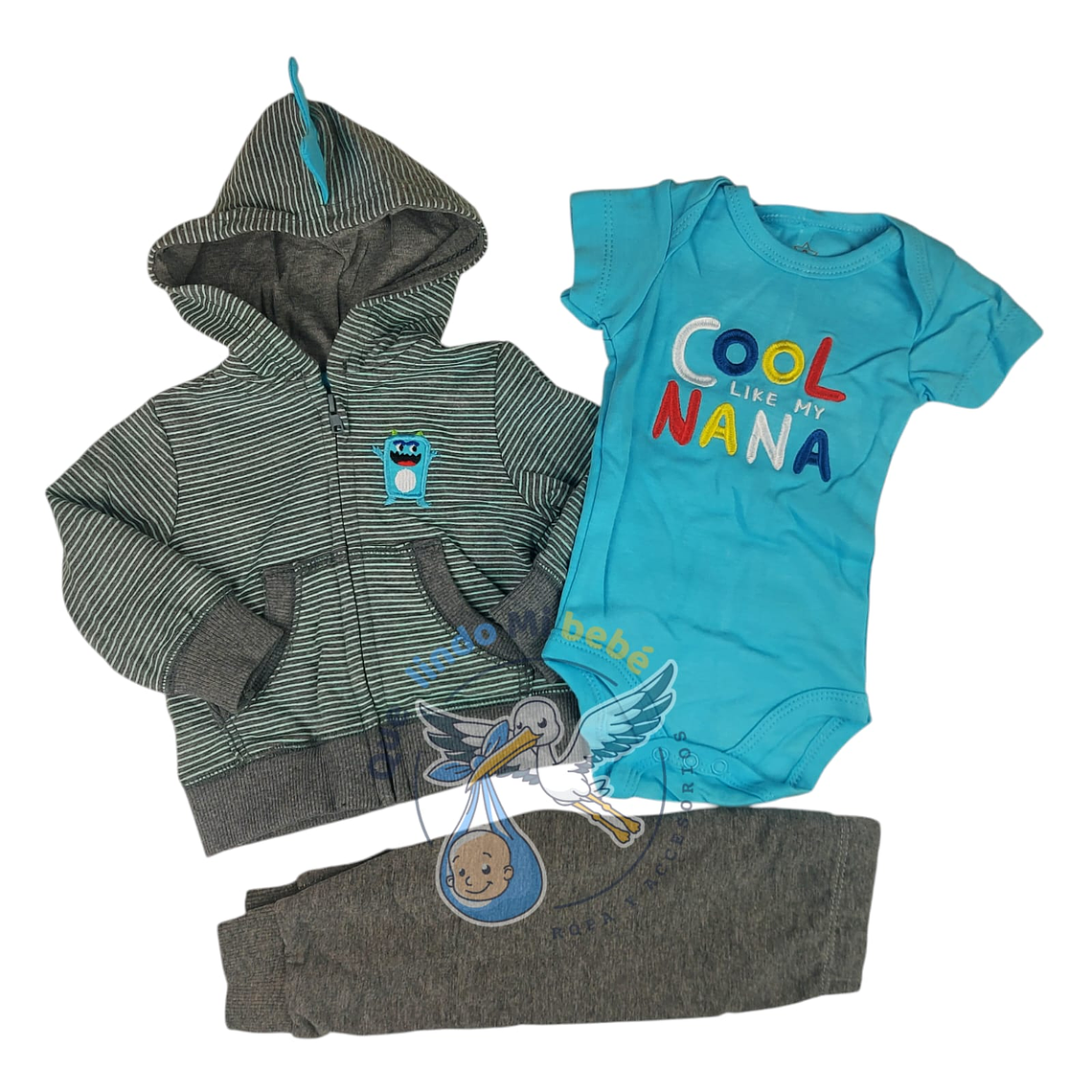 Set Buzo 3 Piezas 3/6 Meses 1