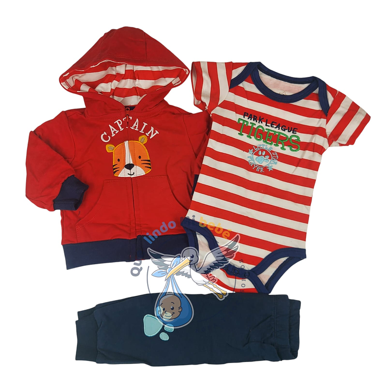 Set Buzo 3 Piezas 3/6 Meses 1