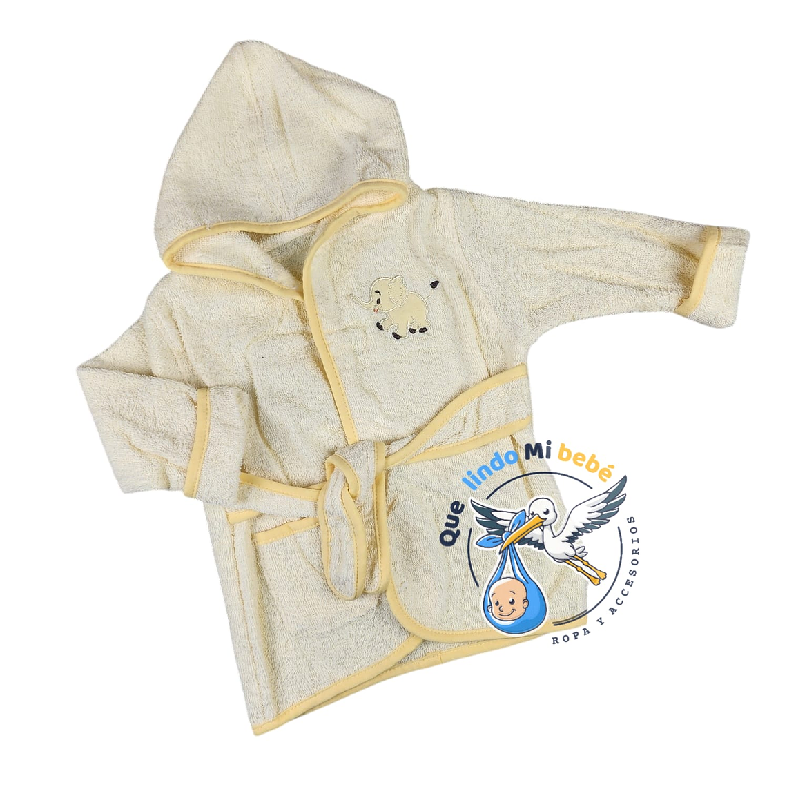 Salida de Baño 0/6 Meses Amarilla 1