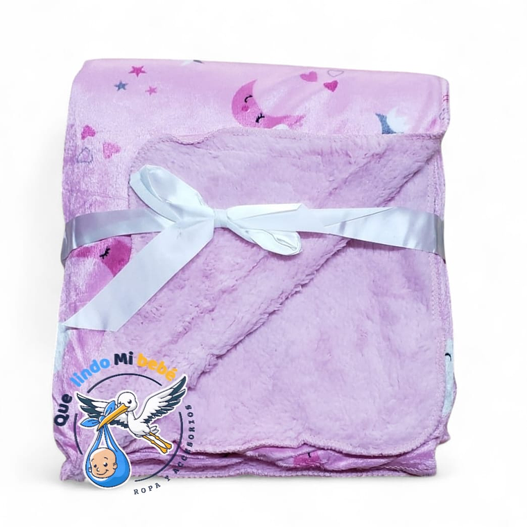 Manta Polar Rosado 1