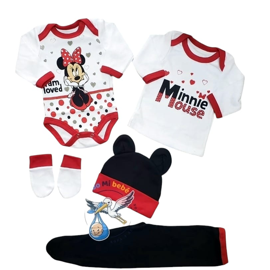 Ajuar Minnie 5 Piezas AJU5MN1 1