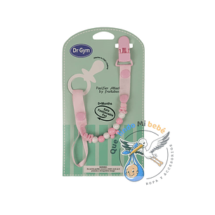 Porta Chupete Rosado