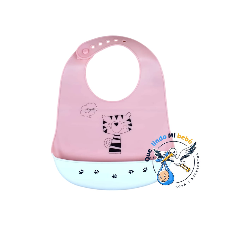 Babero de Silicona BABSI30 1