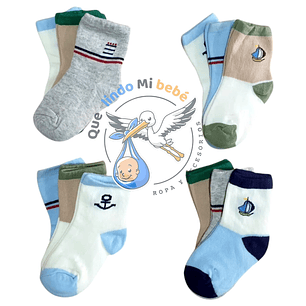 Calcetas por Docena 12/24 Meses A24H