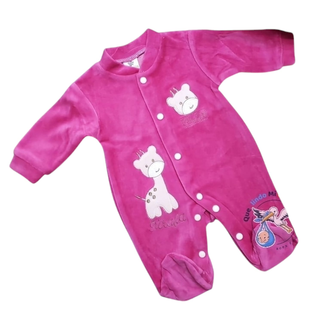 Osito Plush 1 Pieza 0/3 Meses Fucsia M1P10 1