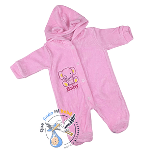 Osito Plush 1 Pieza 0/3 Meses Rosado M1P73