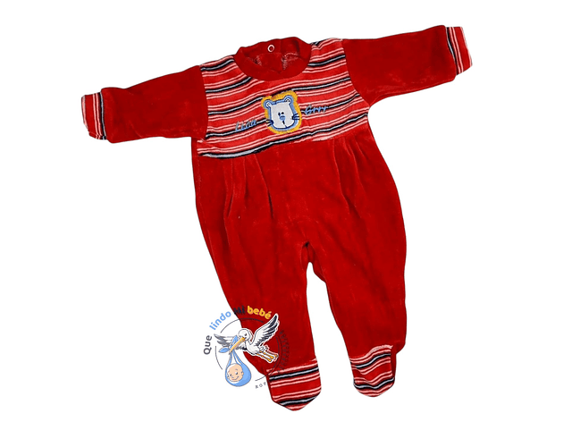 Osito Plush 1 Pieza 0/3 Meses Rojo U1P65