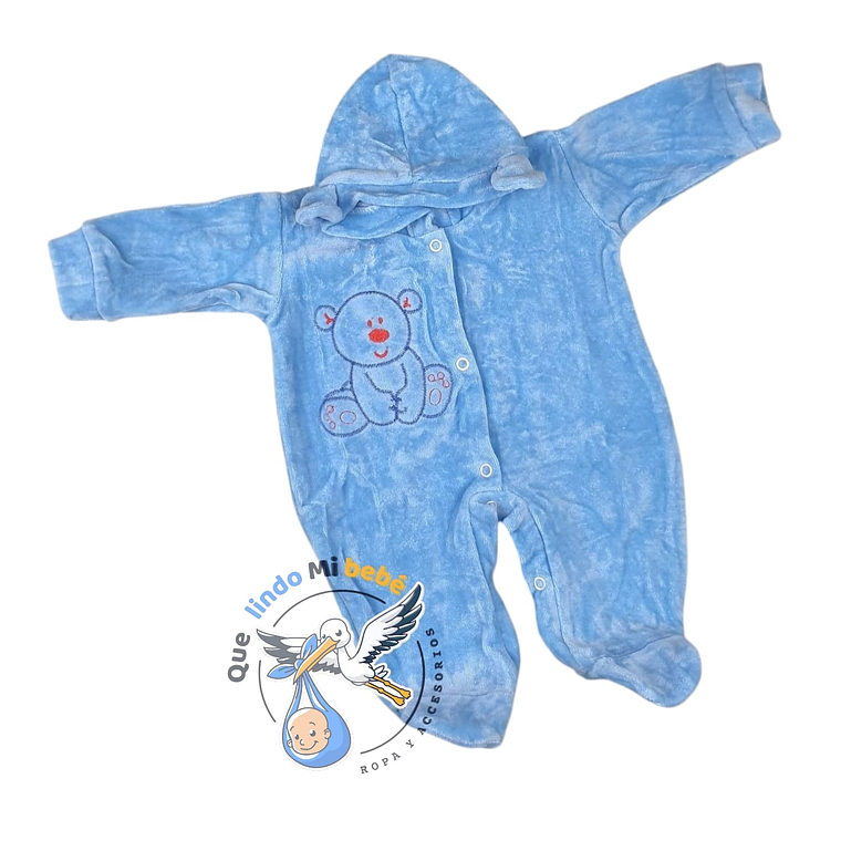 Osito Plush 1 Pieza 0/3 Meses Celeste H1P53 1