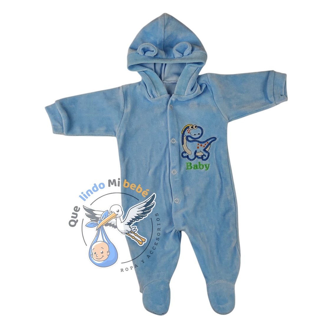 Osito Plush 1 Pieza 0/3 Meses Celeste H1P64 1