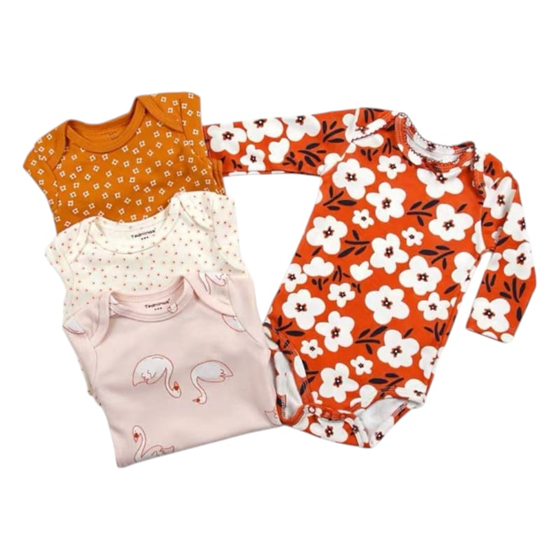 Set 4 Bodys Manga Larga 0/3 Meses 03S4MLM29 1