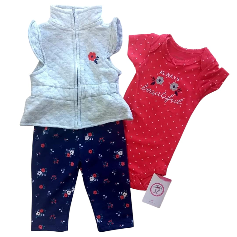 Set Buzo 3 Piezas 12/18 Meses 18BZM63 1