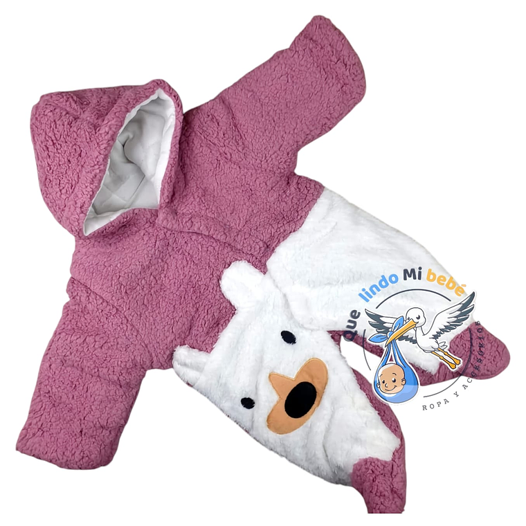 Enterito Felpa Acolchado 9/12 Meses 12EFEL14 1