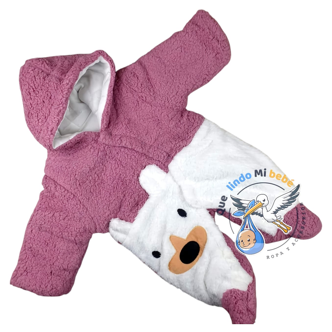Enterito Felpa Acolchado 6/9 Meses 69EFEL14 1