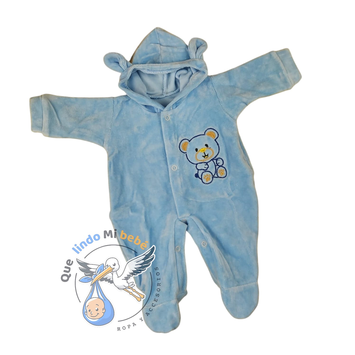 Osito Plush Prematuro Osito Celeste 1