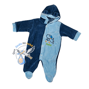 Osito Plush 1 Pieza 0/3 Meses Azul/Celeste H1P69