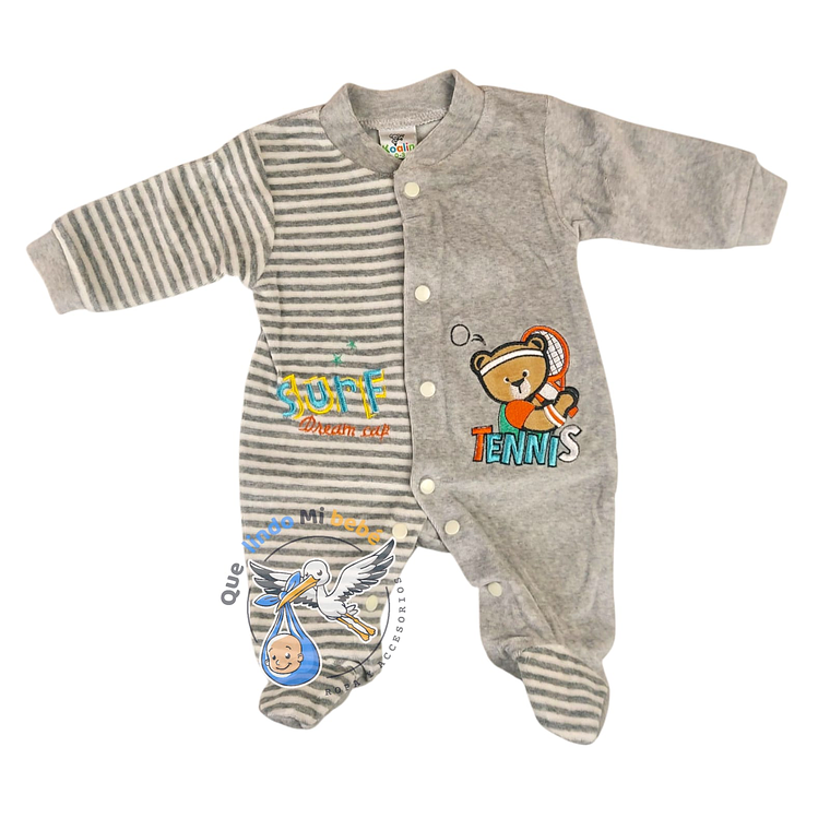 Osito Plush 1 Pieza 0/3 Meses Gris H1P73 1