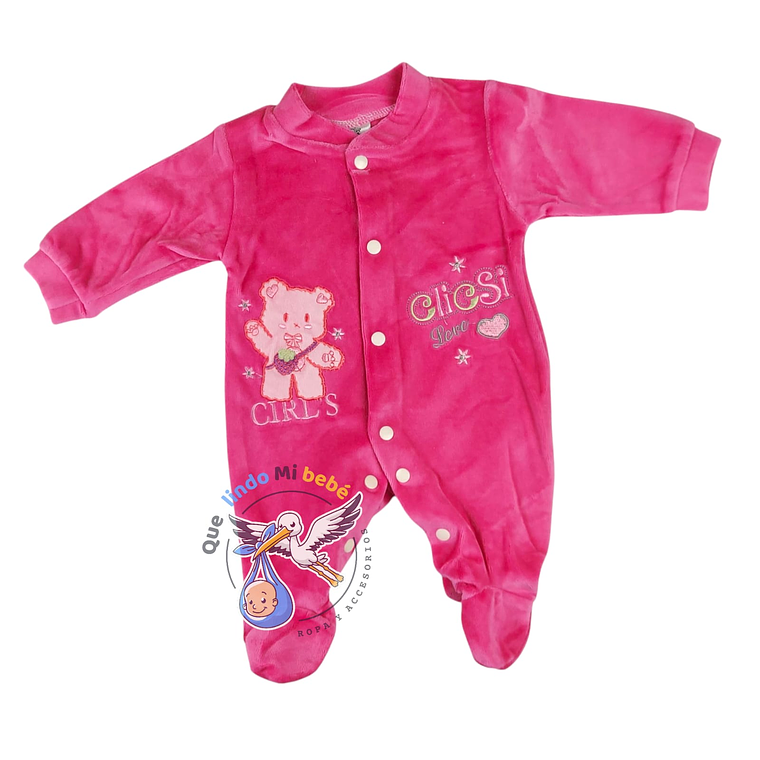 Osito Plush 1 Pieza 0/3 Meses Fucsia M1P83 1