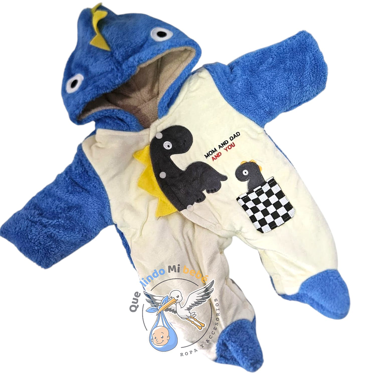 Enterito Felpa Acolchado 12/18 Meses 18EFEL33 1