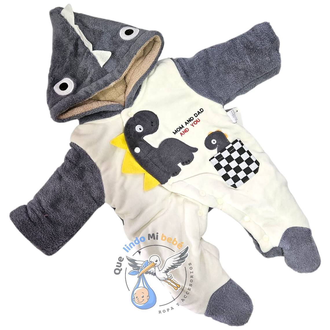 Enterito Felpa Acolchado 12/18 Meses 18EFEL32 1