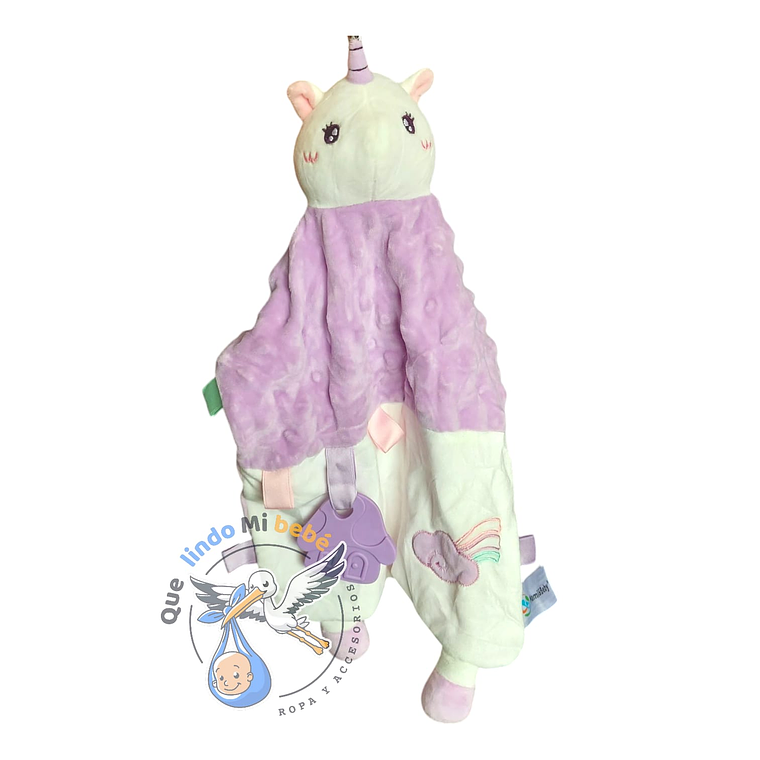 Tuto Apego Unicornio Lila +0M  1