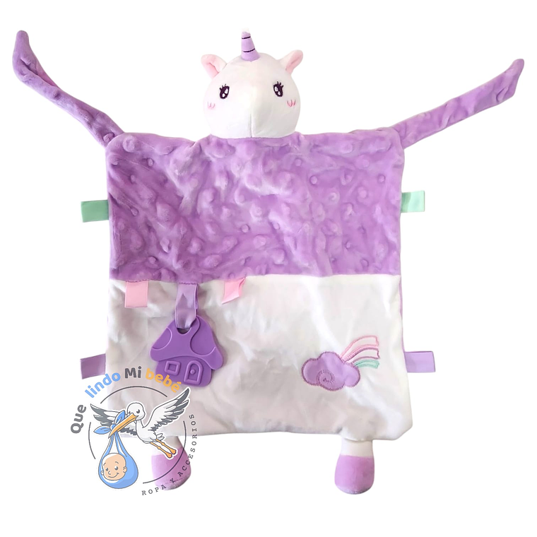 Tuto Apego Unicornio Lila +0M  2
