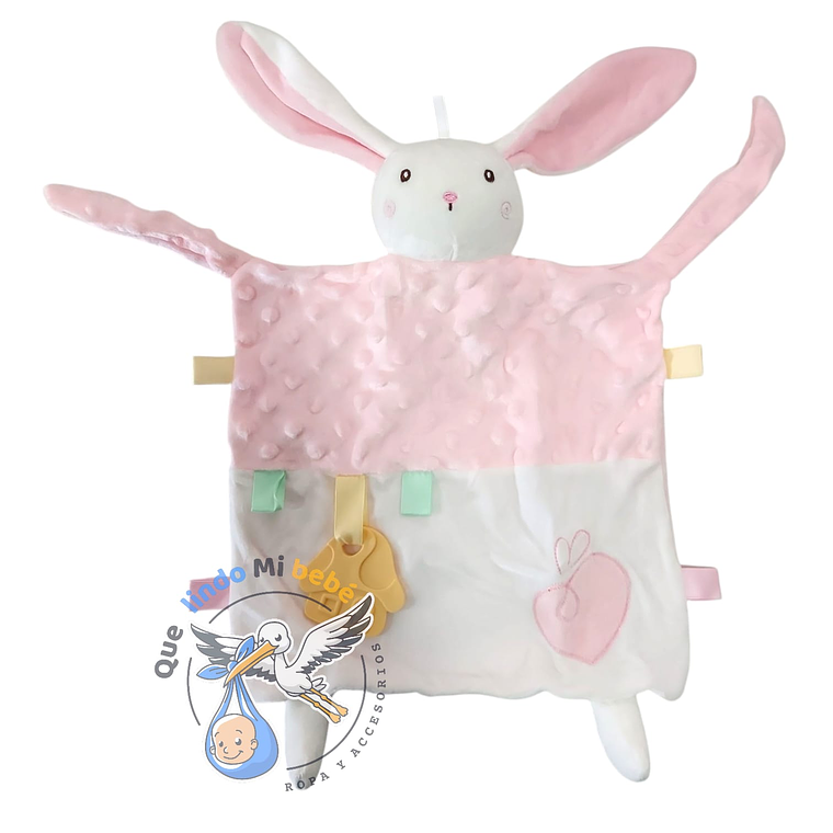 Tuto Apego Conejita Rosada +0M  2