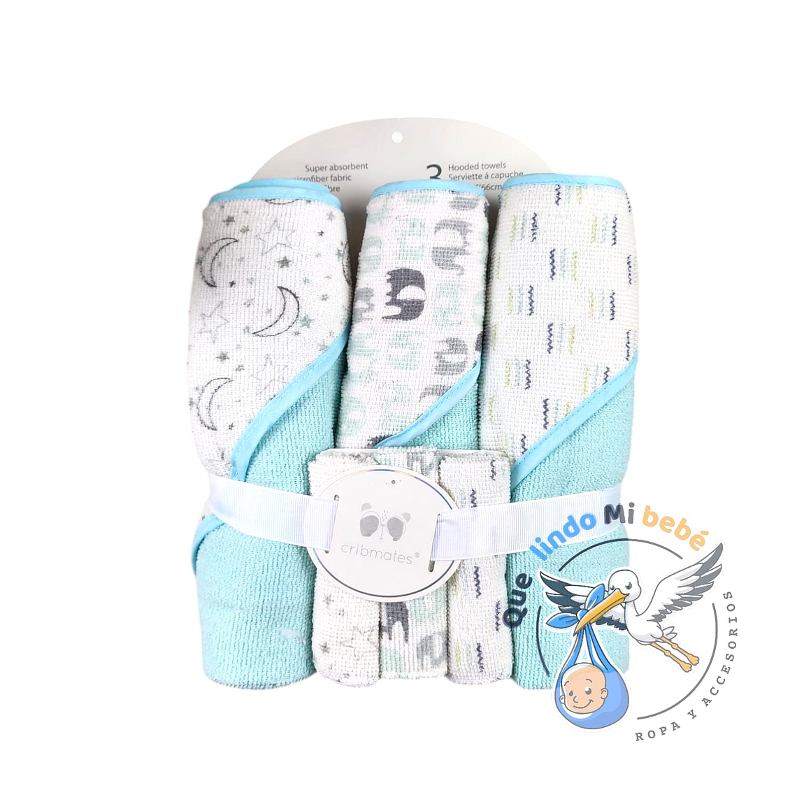 Pack 3 Toallas + 3 Toallitas de Limpieza PKTOA06 1