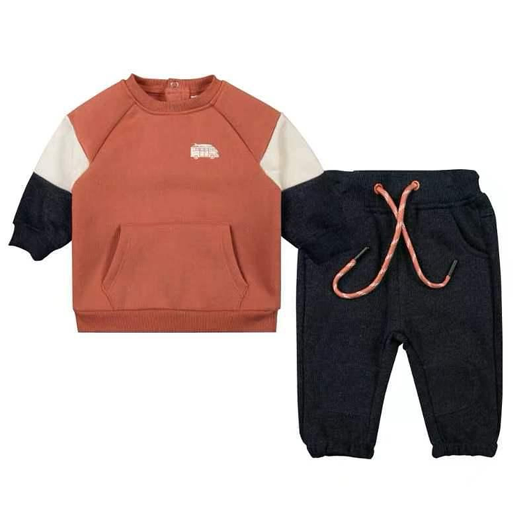 Set Buzo 2 Piezas Interior con Franela 3/6 Meses 36BZH203 1