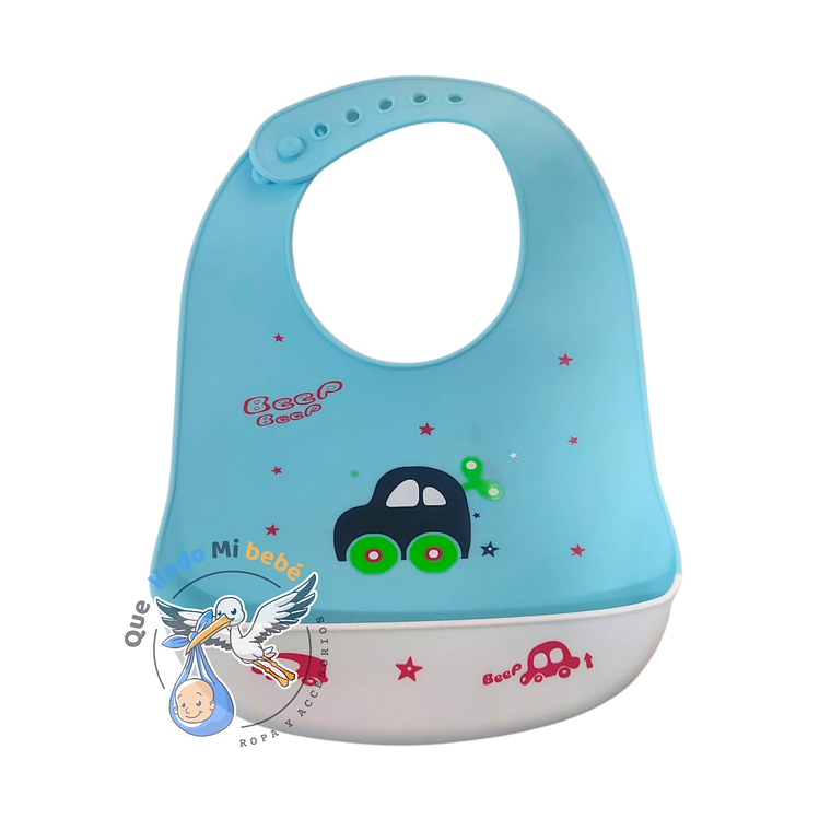 Babero de Silicona BABSI57 1