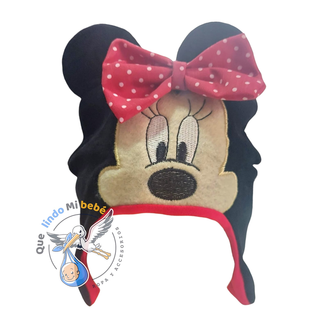 Gorrito Plush Minnie 0/6 Meses 1