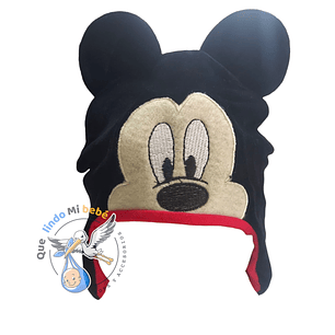 Gorrito Plush Mickey 0/6 Meses